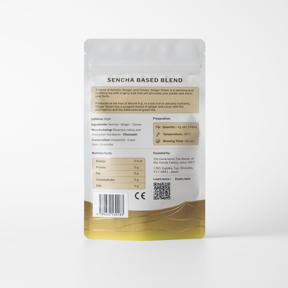 Nº9 Ginger Green | Sencha Blend - Mohei Tea